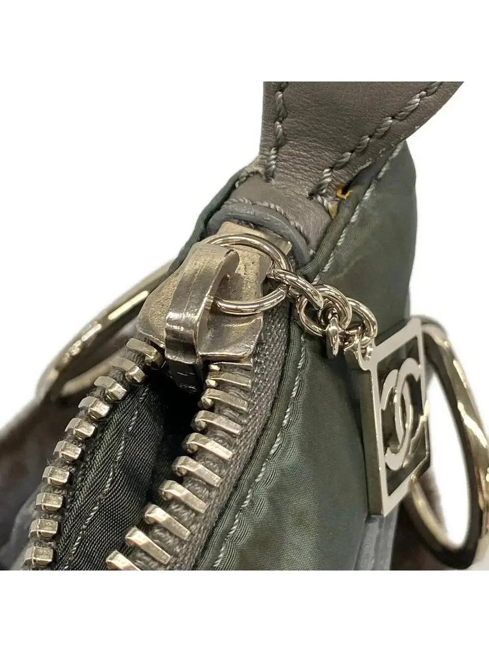 Chanel Sports Line Gray Green Rabbit #305596C60B